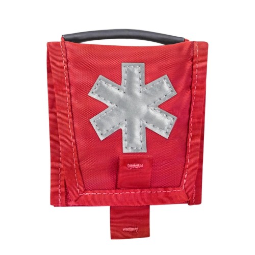 MICRO MED KIT - Nylon - Red, Compact, durable, and designed for quick access, the Helikon Micro Med Kit is an essential companion for short outdoor trips, training exercises, or everyday carry
